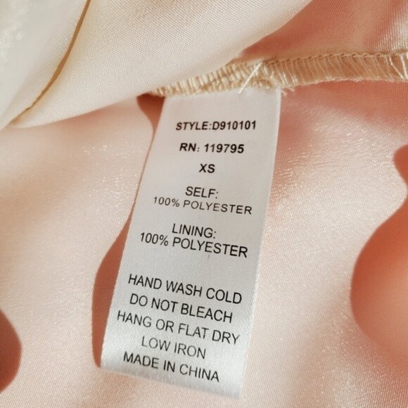 Altar'd State Orange Lace Dress with Lining sz XS - Picture 9 of 11